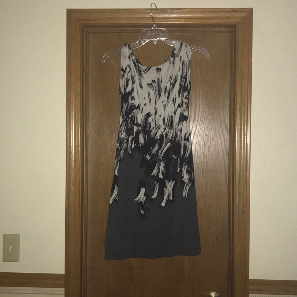 Dress Xs Lauren Conrad, black/white pattern